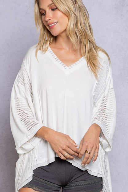 Beachin' it Oversized Knit Top