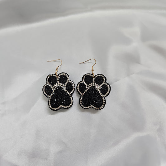 GameDay Pawprint Earrings