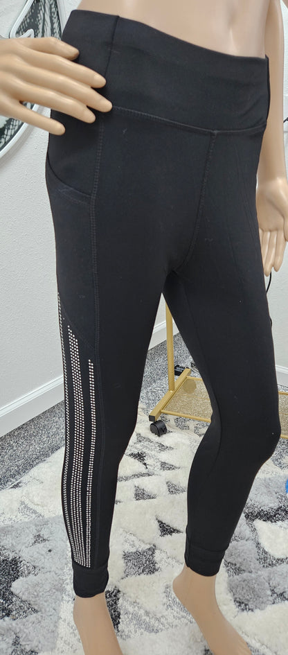 Rhinestone leggings