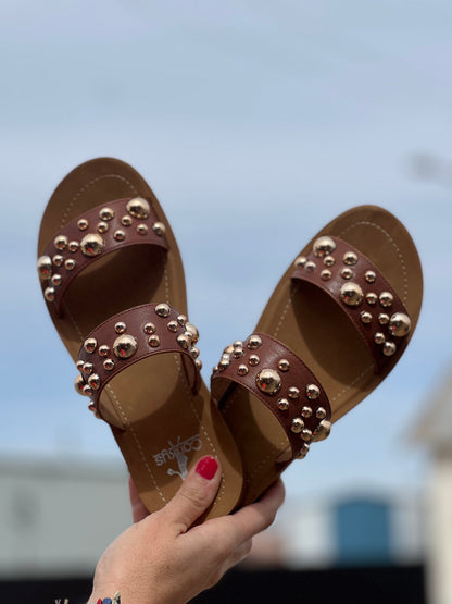 Corkys Cognac Sandals