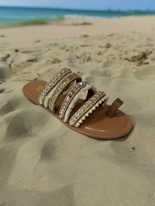 Boho Champagne Sandal