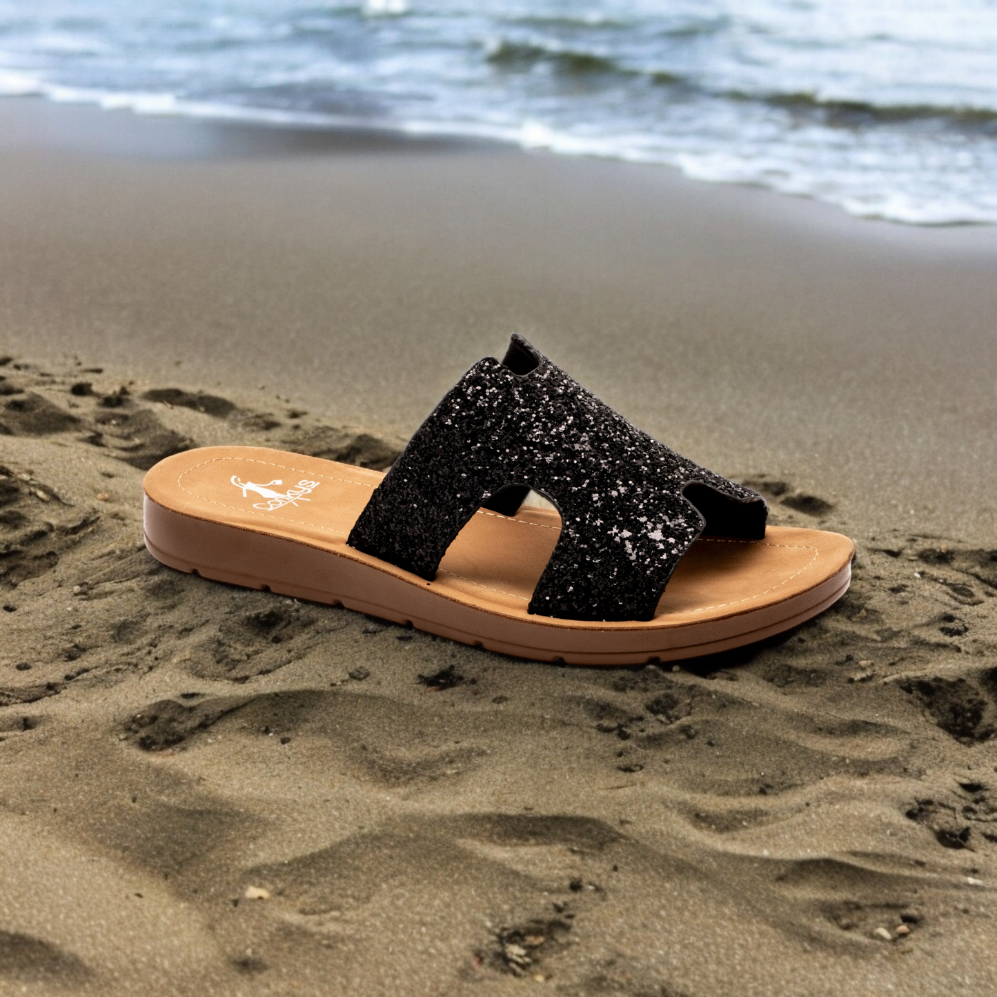 Black Bogalusa Sandal