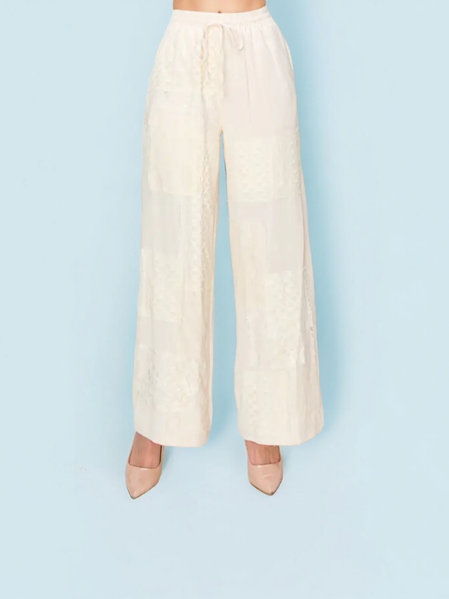 Linen & Lace Pants