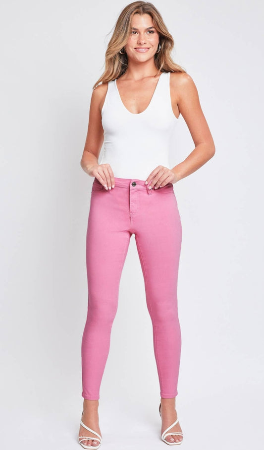 Hyperstretch mid-rise skinny Jean