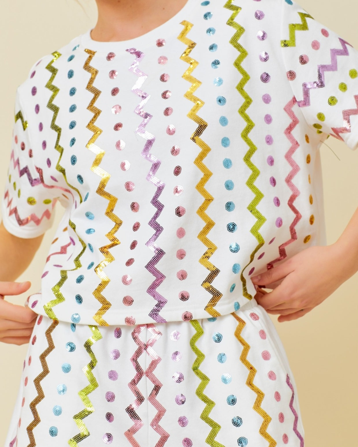 Easter Zigzag Top