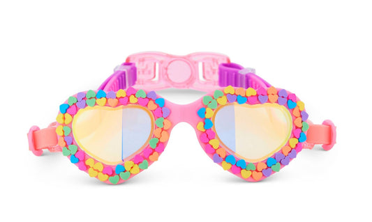 Candy Hearts Swim Goggles