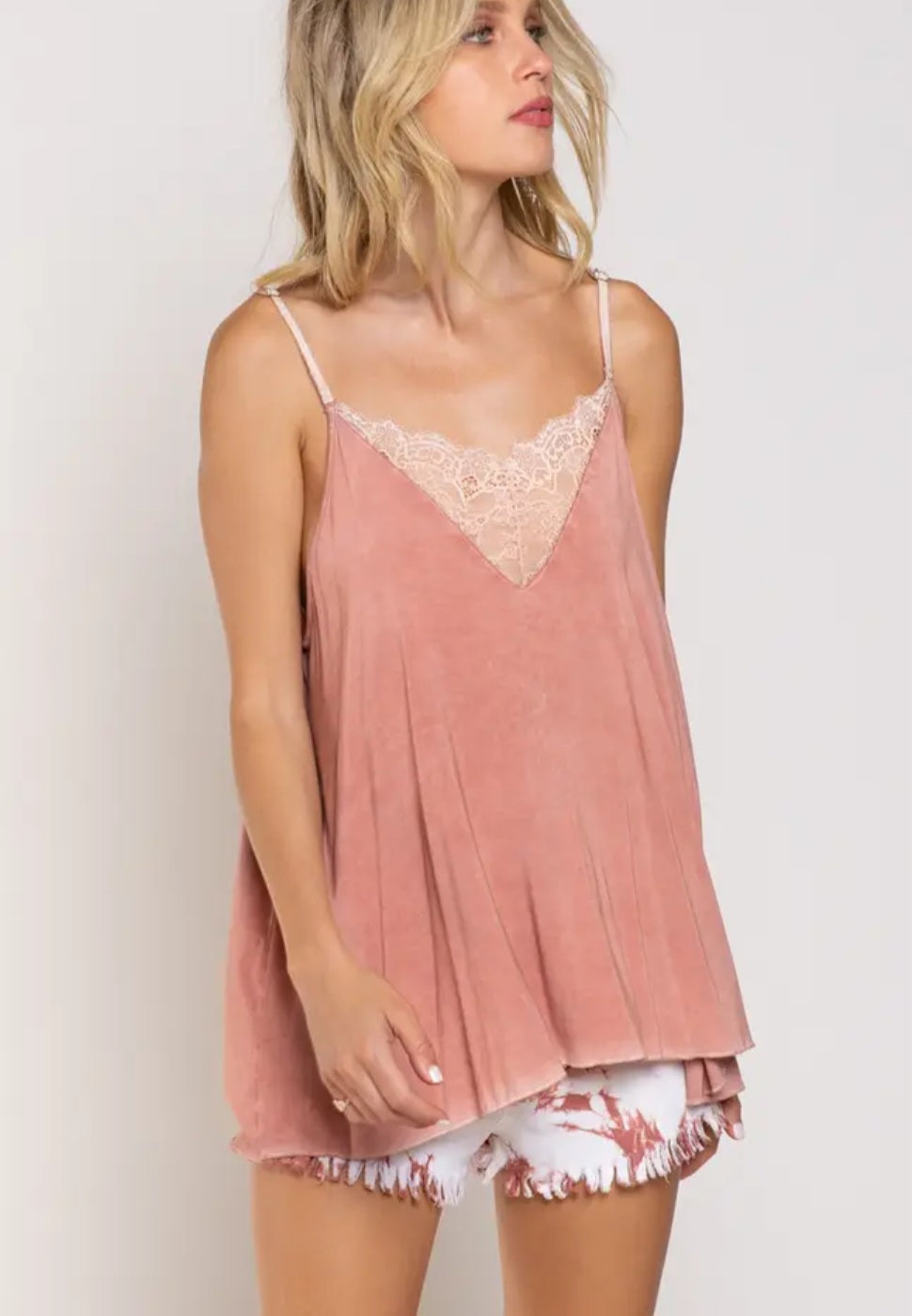 Lacey Vneck Camisole